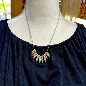 Vintage Madewell Rhinestone Necklace - Very Good Condition